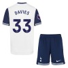 Original Trikotsatz Tottenham Hotspur Davies 33 Heimtrikot 2024-25 Für Kinder